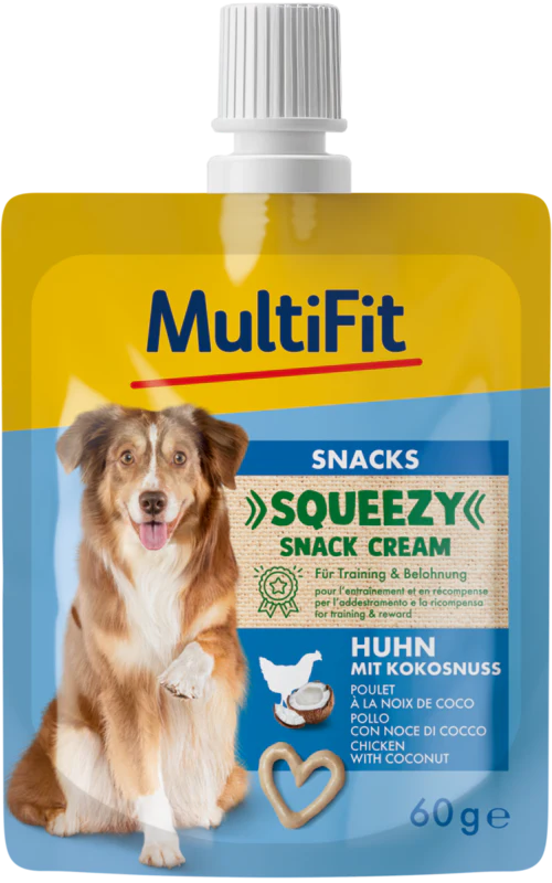 Squeezy snack Cream kylling, kokos 60 ml