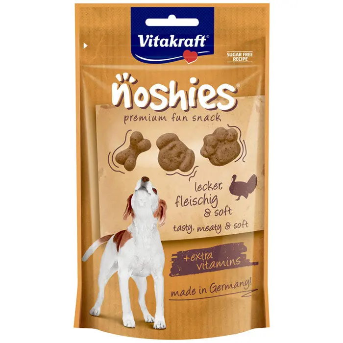 Noshies godbidder med kalkun 90 g