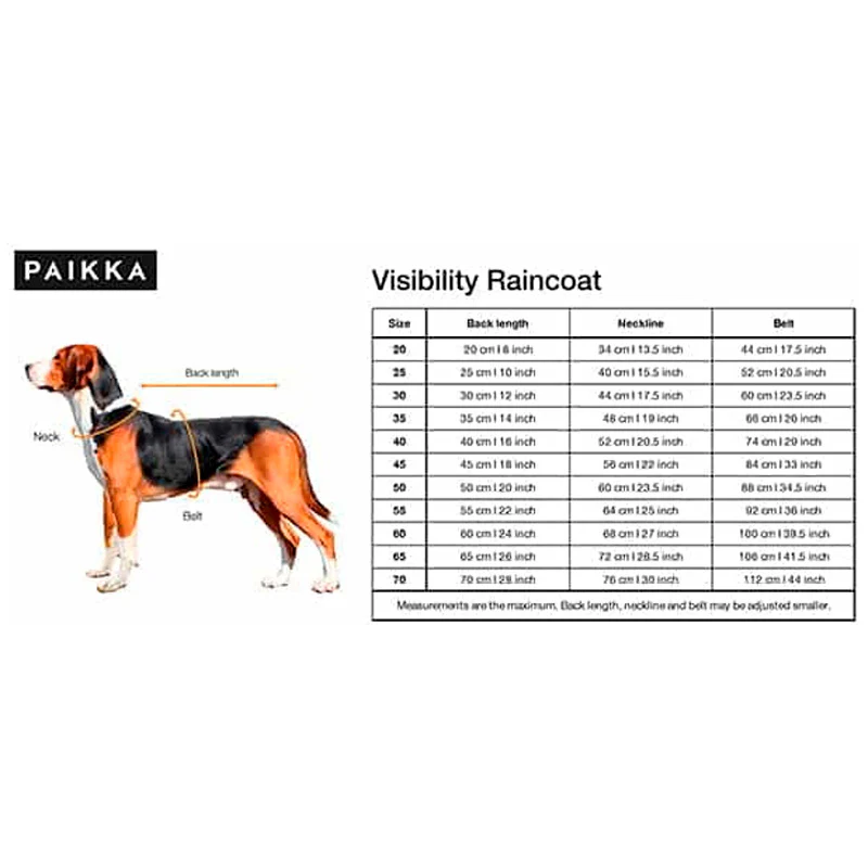 Regnjakke Lite Visibility 65 cm dark - Image 6