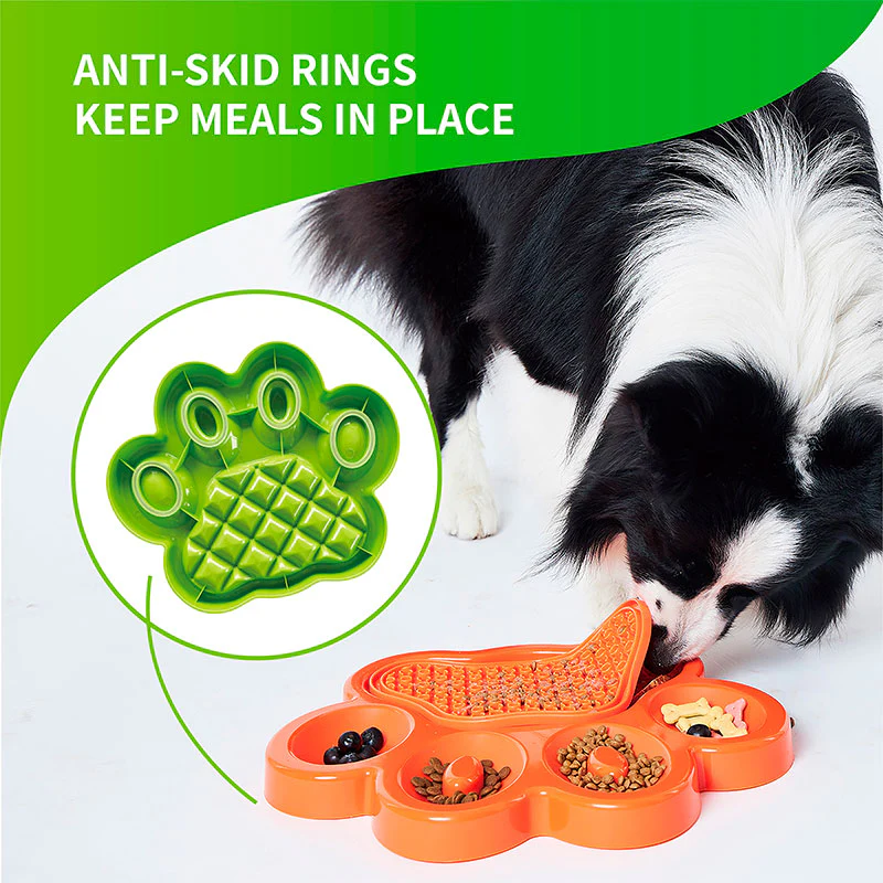 Slow Feeder Lick Pad 36x30x3 cm grøn - Image 2