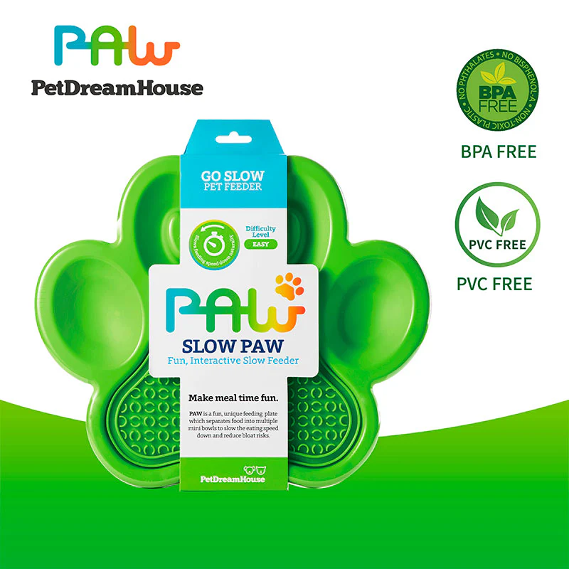 Slow Feeder Lick Pad 36x30x3 cm grøn - Image 3
