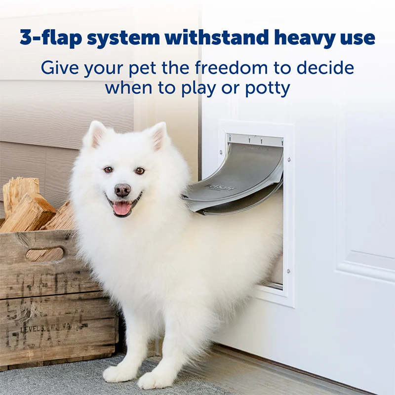 Extreme weather pet door 8,1x43,8x30 cm medium - Image 4