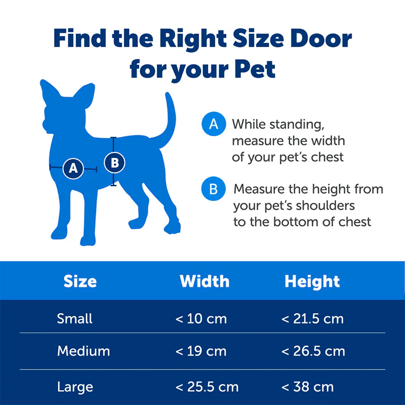 Extreme weather pet door 8,1x43,8x30 cm medium - Image 5