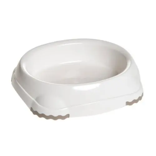 Plastskål Hvid