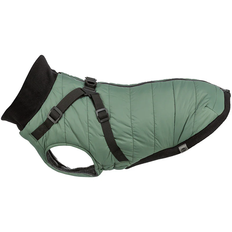 Pontis hundefrakke m/ indbygget sele Sage - Image 3