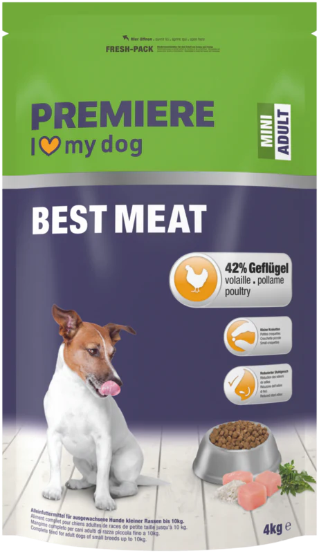 Adult Best Meat Mini 4 kg fjerkræ