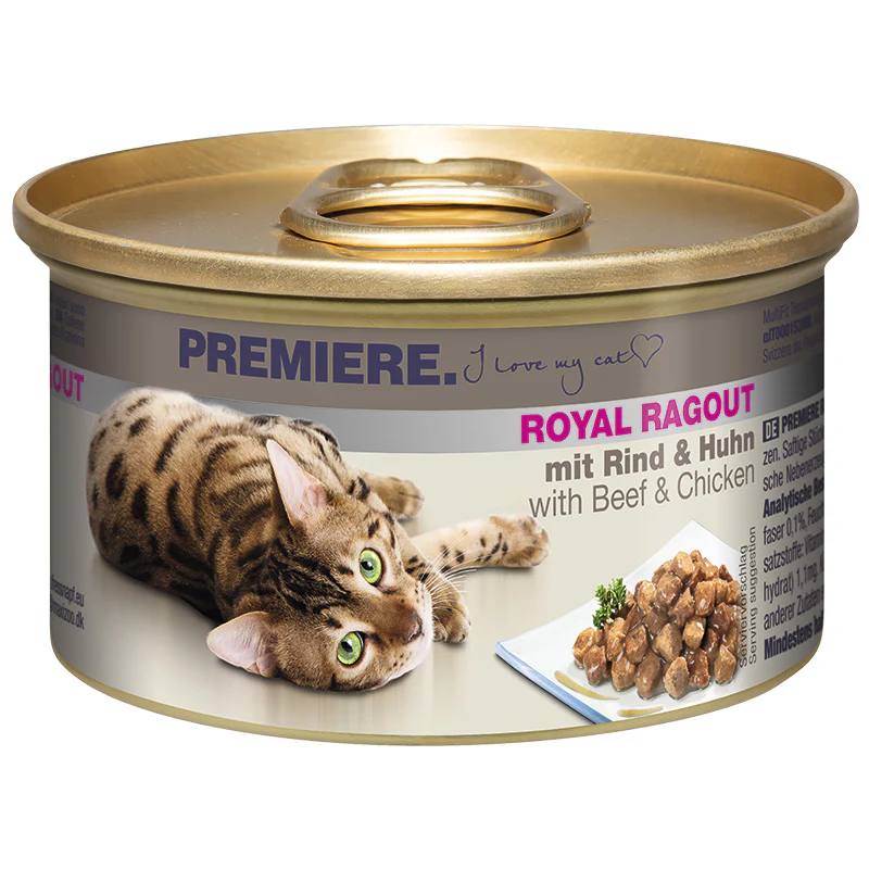 Adult ragout, dåse okse & kylling, 85 g
