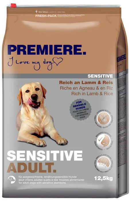 Adult Sensitive lam & ris 12,5 kg