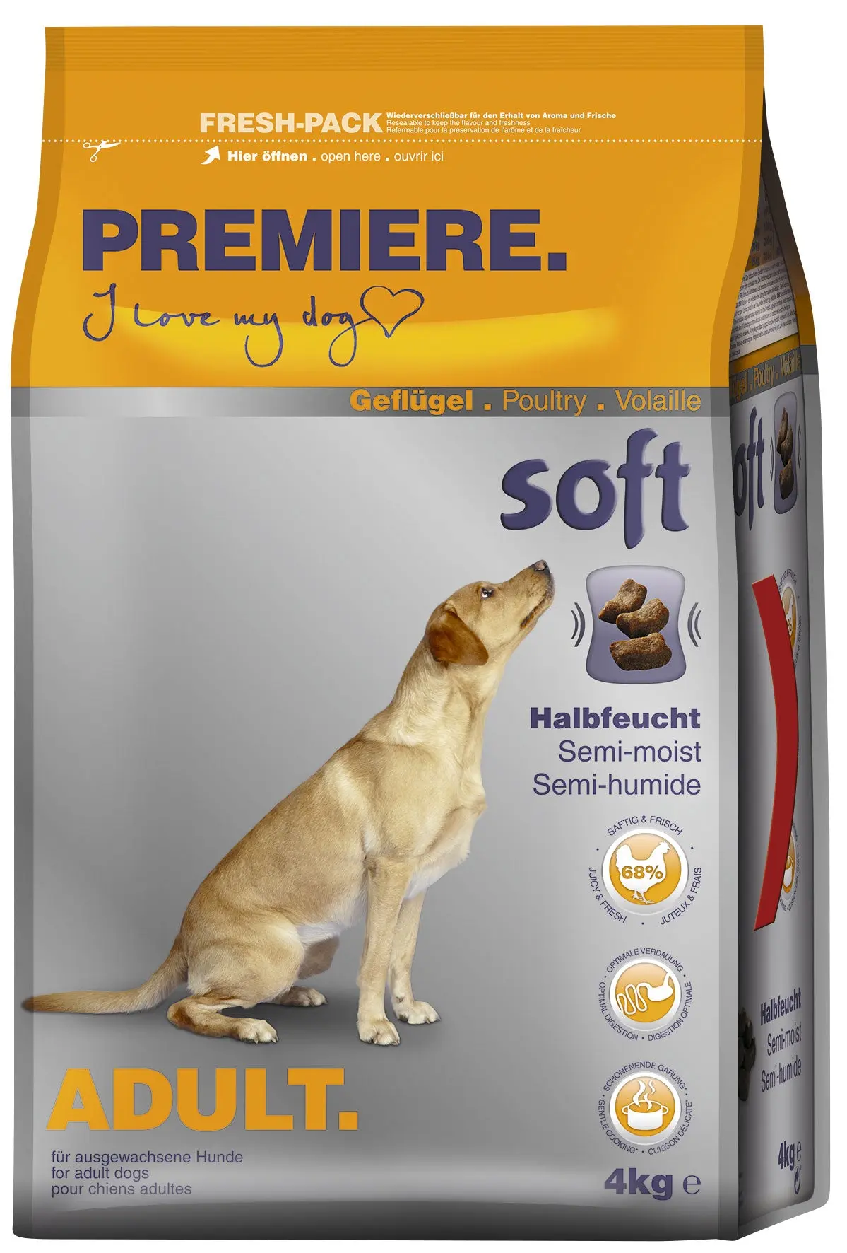 Adult Soft kylling 4 kg