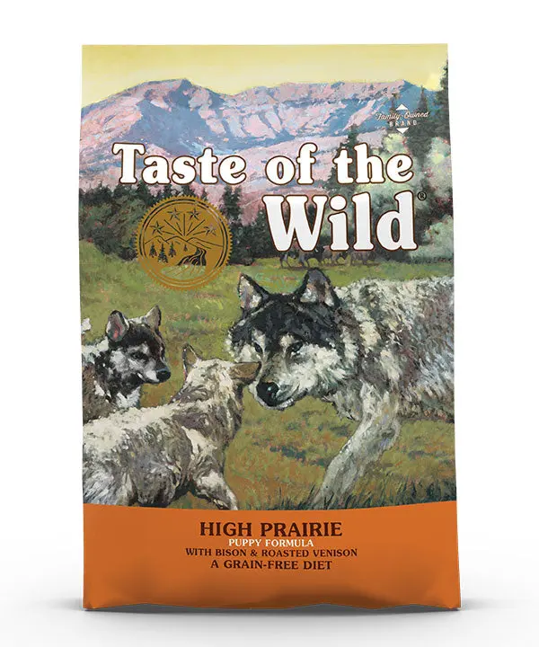 Puppy High Prairie kornfrit vildt & bison 12,2 kg
