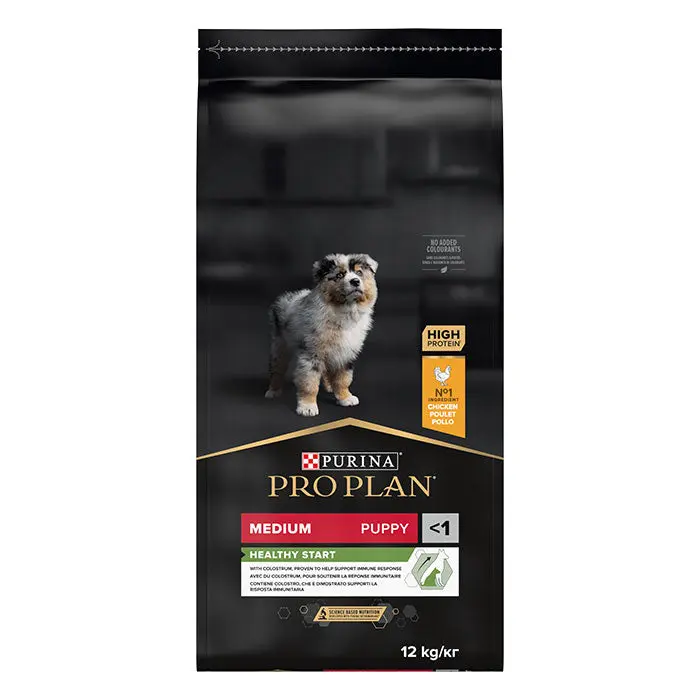 Puppy Medium Healty Start kylling 12 kg