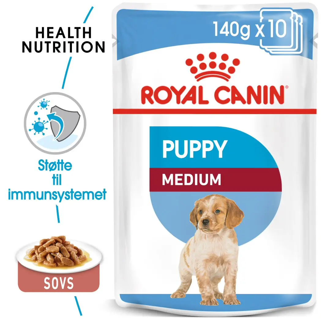 Puppy Medium menu 10 x 140 g - Image 2