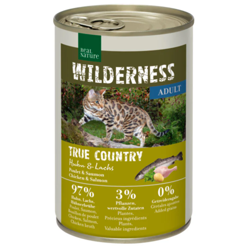 Adult Wild. True Country, dåse kylling & laks 400 g