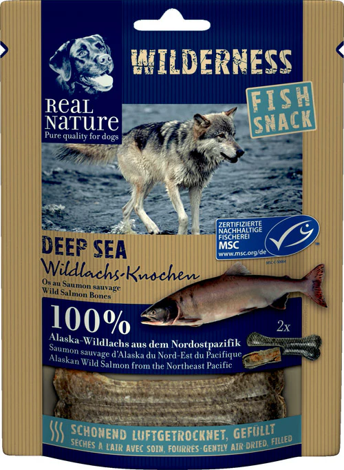 Adult Wilderness Deep Seasnack vildlaks m/skind 70 g