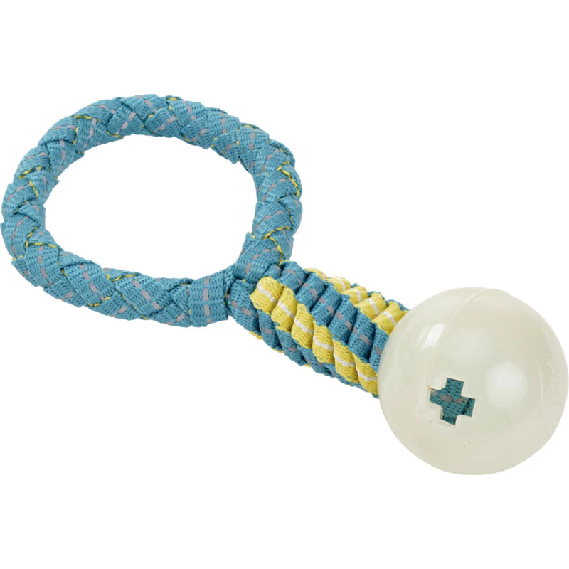 Reflective rope Rope handle w. ball