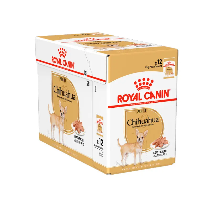 Adult, menuboks pouch Chihuahua 12x85 g