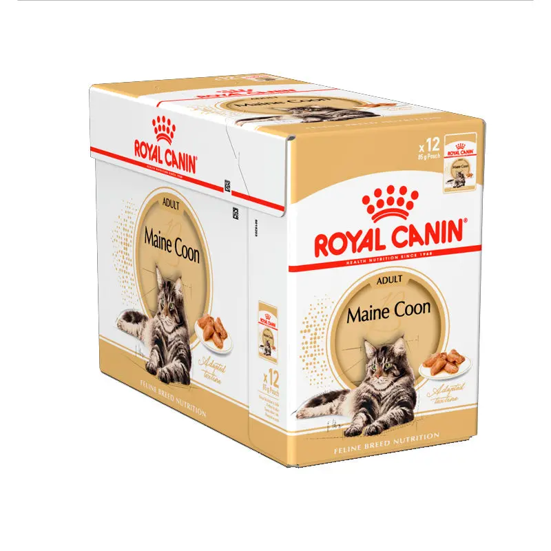 Adult Paté, menuboks pouch Maine Coon 12x85 g