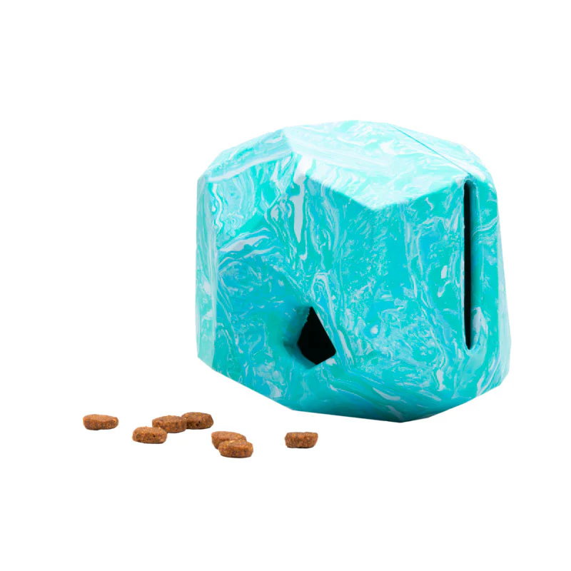 Gnawt-a-Rock hundelegetøj Glacial Blue - Image 2