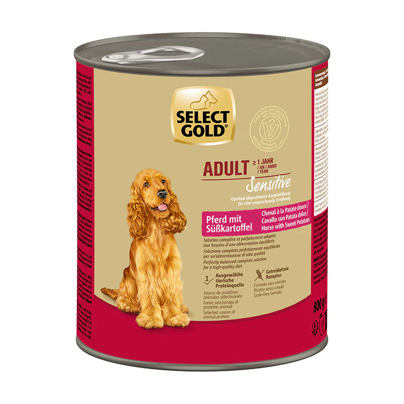 Adult Sensetivehest, sød kartofel 800g
