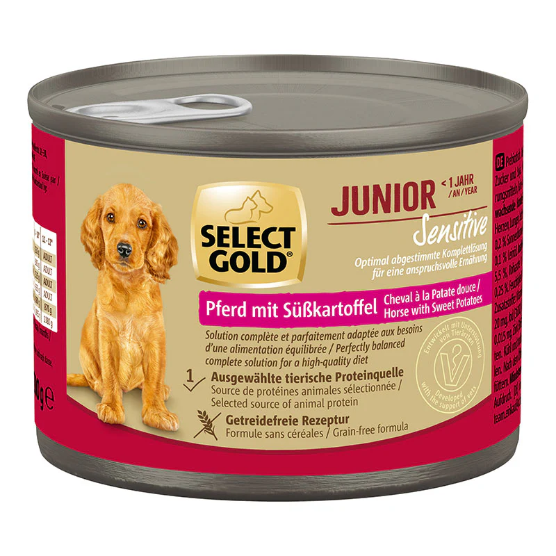 Junior Sensitivehest, sød kartofel 200g