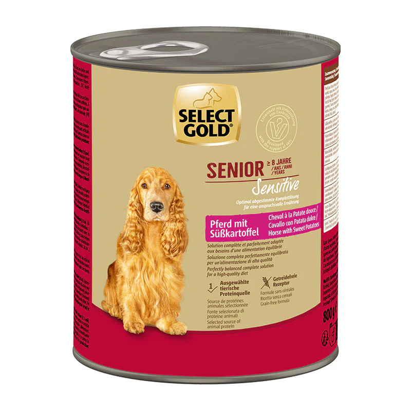 Senior Sensitivehest, sød kartofel 800g