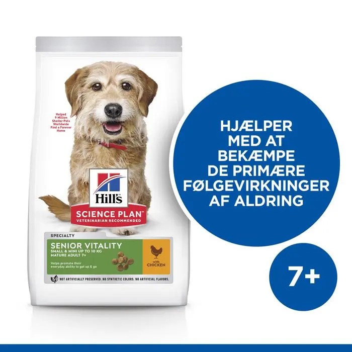 Senior Vitality Small & Mini kylling 1,5 kg - Image 5