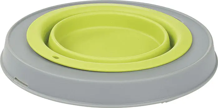 Siliconeskål m/stander foldbart 1000 ml