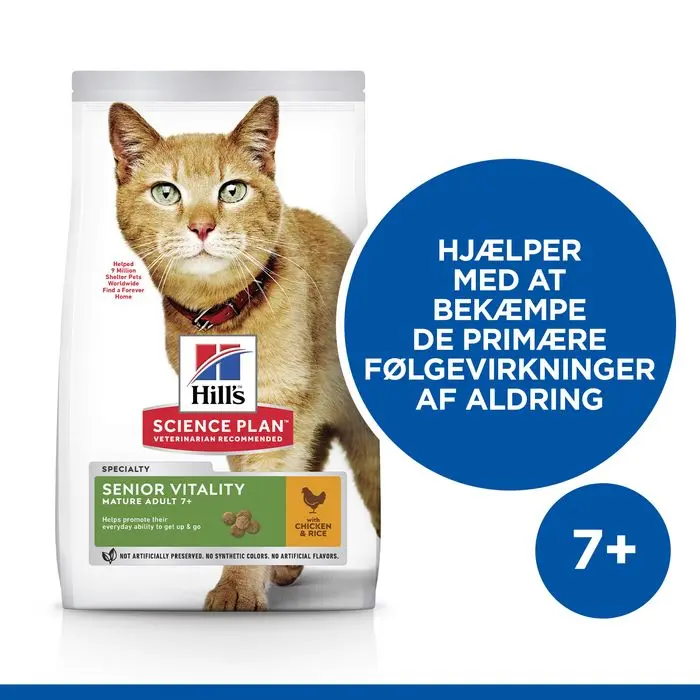 SP Feline Senior Vitality kylling & ris 7 kg - Image 5