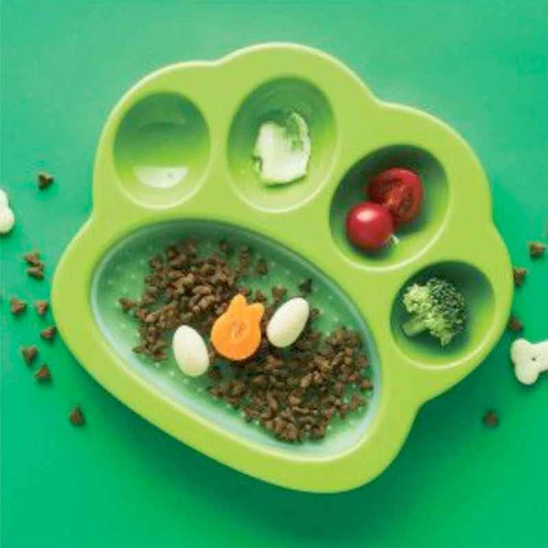 2-IN-1 mini slow feeder & slikkemåtte easy grøn - Image 3
