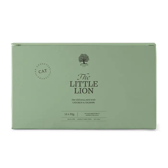 The Little Lion Pâté menuboks kylling & kalkun 12x85 g