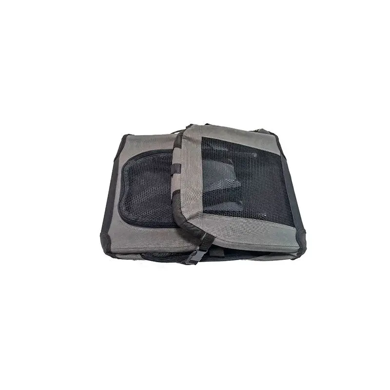 Transportbur Foldbar M 60x42x42 cm grå - Image 2