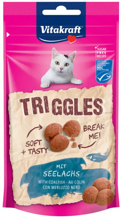 Triggles kattesnack med sej 40 g - Image 2