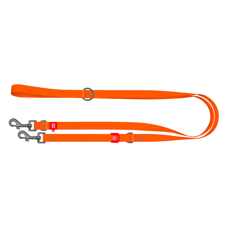 Hundeline WP orange, justerbar 20 mm x 200 cm - Image 2
